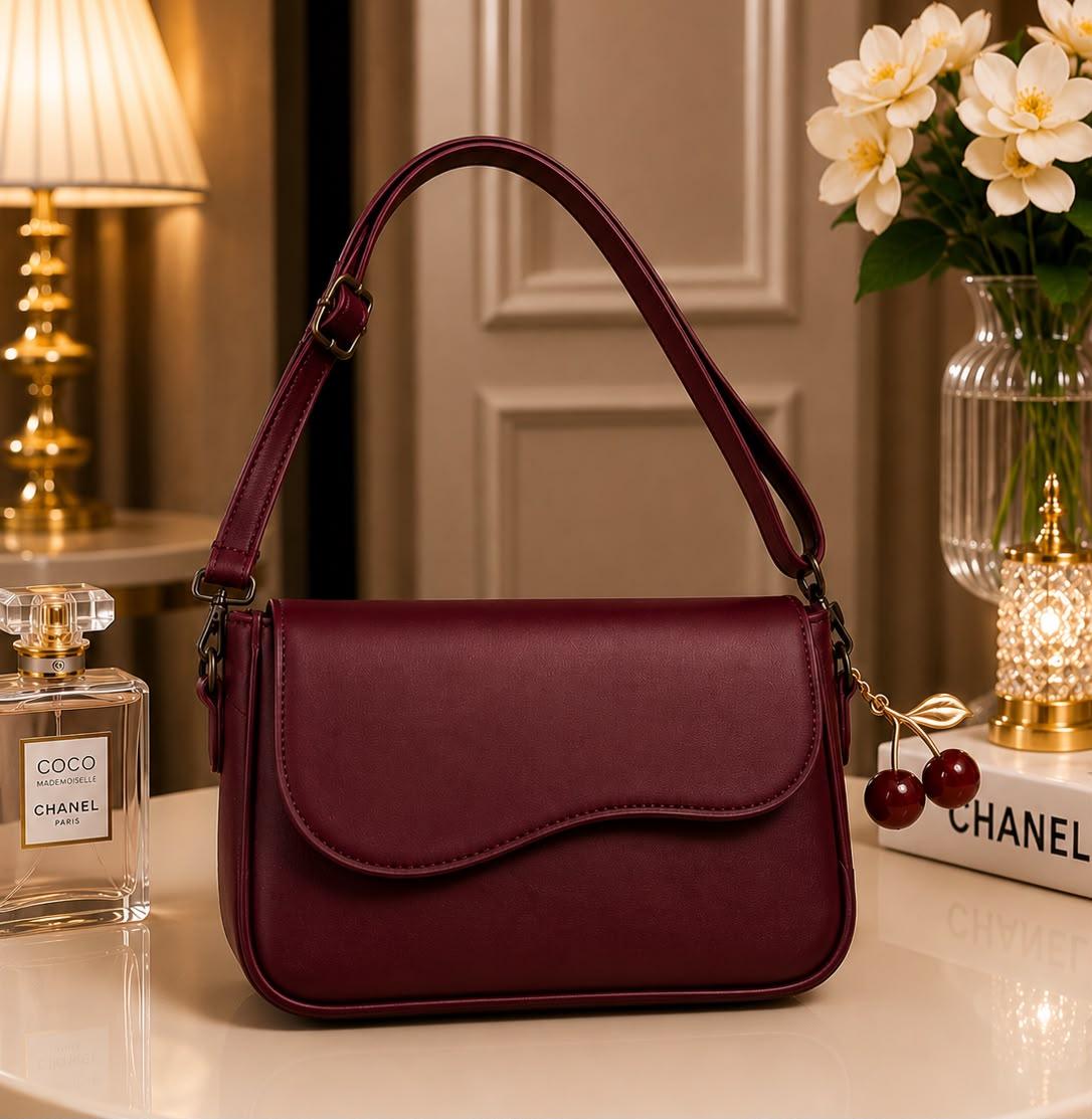 Elegant Women’s Shoulder Bag | Premium Stylish Crossbody Handbag | Minimalist Ladies Purse for Daily Use, Office & Parties