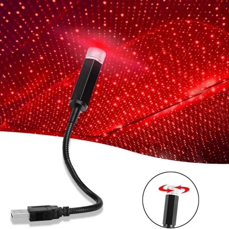 Romantic LED Car Roof Star Night Light Projector